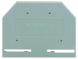 WAGO 812-104 Busbar terminal block; for (10 x 3) mm busbars; 12-pole; without push-buttons; 4 mm²; 4,00 mm²; blue