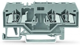 WAGO 3-conductor ground terminal block; 1.5 mm²; center marking; for DIN-rail 35 x 15 and 35 x 7.5; CAGE CLAMP; 1,50 mm²; green-yellow 279-687
