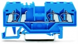 WAGO 3-conductor ground terminal block; 1.5 mm²; center marking; for DIN-rail 35 x 15 and 35 x 7.5; CAGE CLAMP; 1,50 mm²; green-yellow 279-687